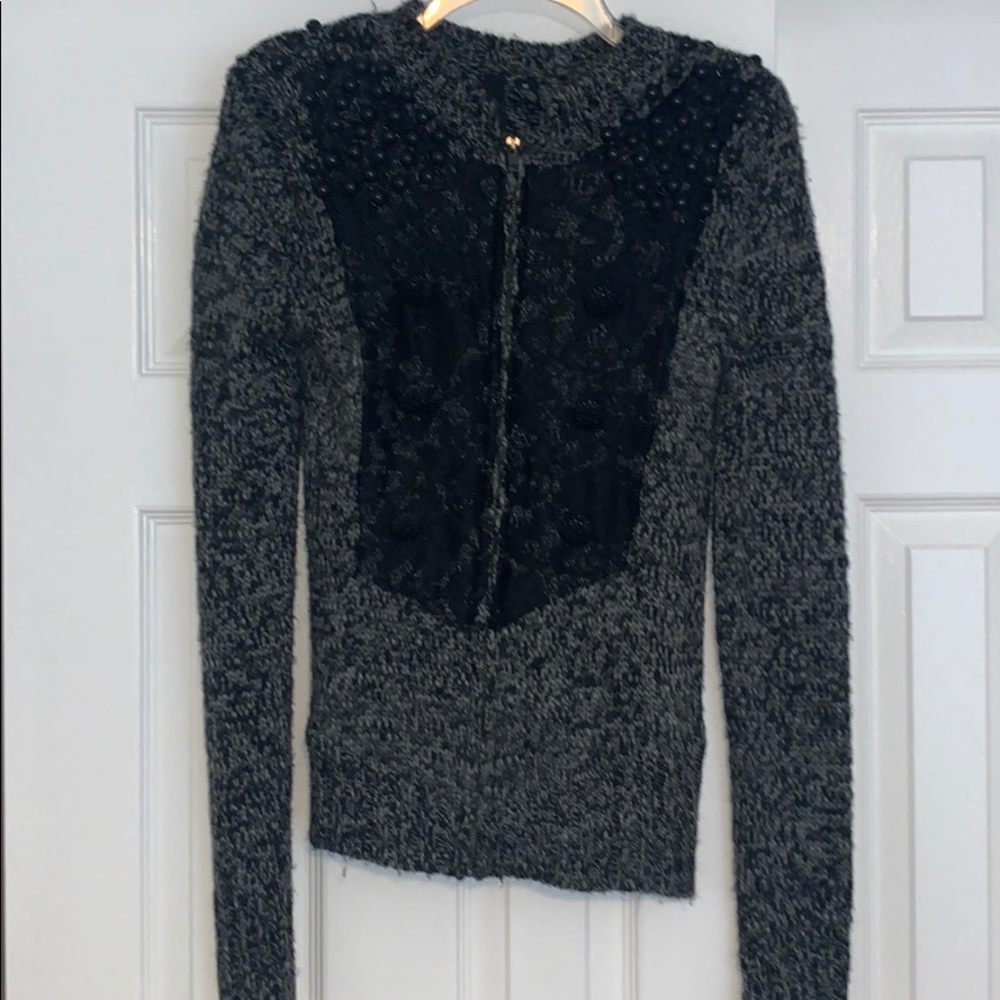 Lace sweater